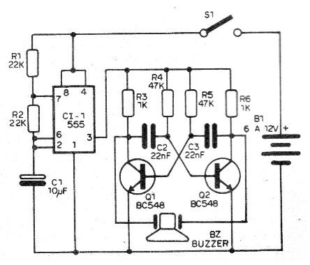 Figura 11 - Generador de bips
