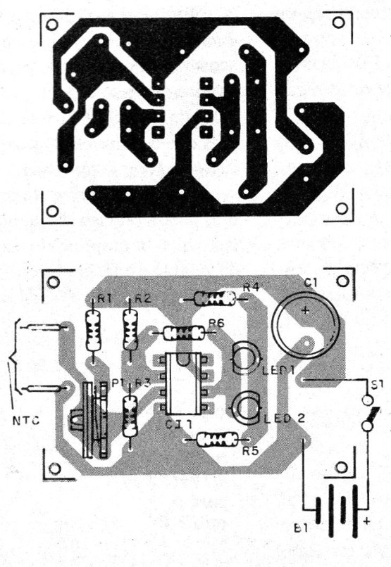 Figura 2 - Placa para el montaje
