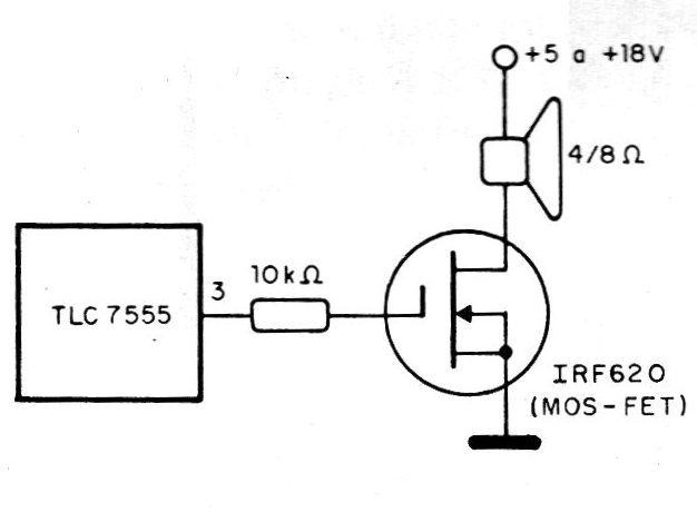 Figura 18 - Etapa con MOSFET de potencia
