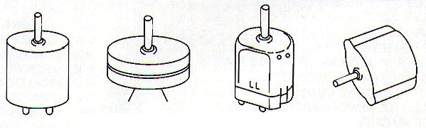 Figura 55 - Tipos de motores comunes
