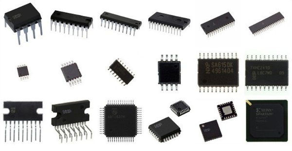 Figura 84 – Varios tipos de cubiertas de circuitos integrados
