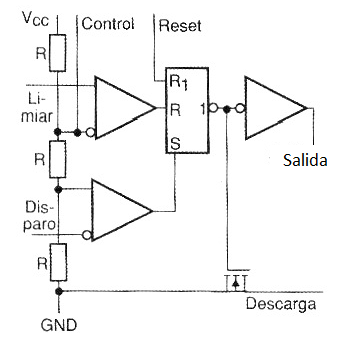 Figura 30 – En la versión CMOS, el transistor de descarga es un MOSFET
