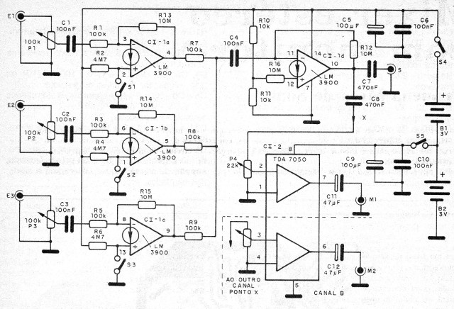 Figura 1 - Diagrama completo del mezclador
