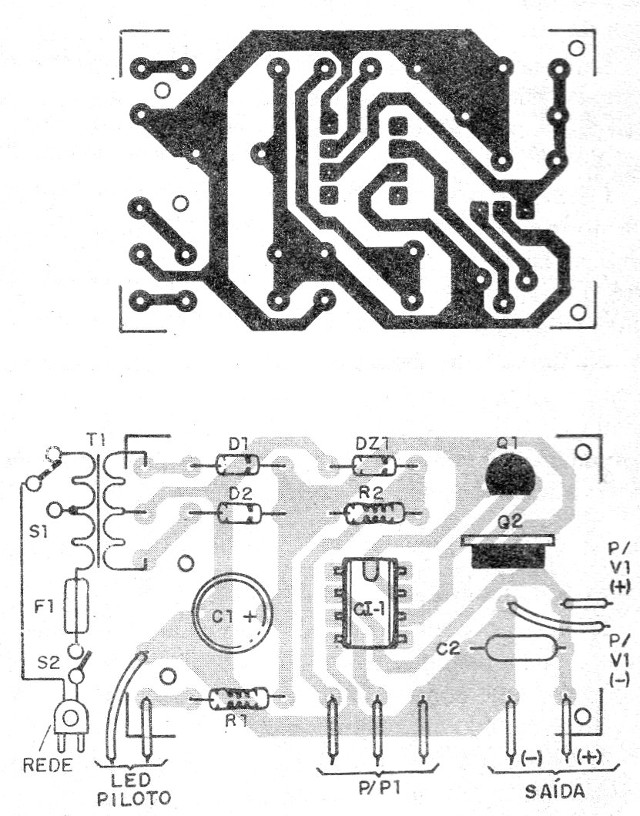    Figura 2 - Montaje en placa de circuito impreso
