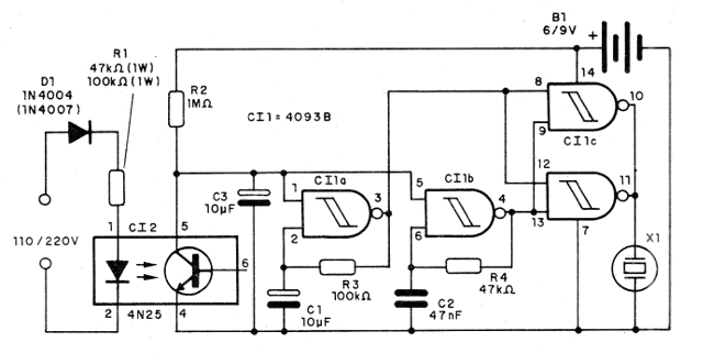    Figura 2 - Diagrama completo del aparato
