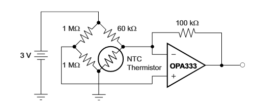 Puente para termistor (NTC)
