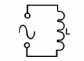 Figura 192 - Inductor en un circuito de corriente alterna
