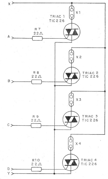 Figura 3 - Disparando triacs
