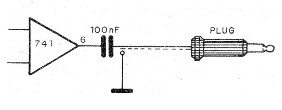    Figura 3 - Aplicando la señal a un circuito externo
