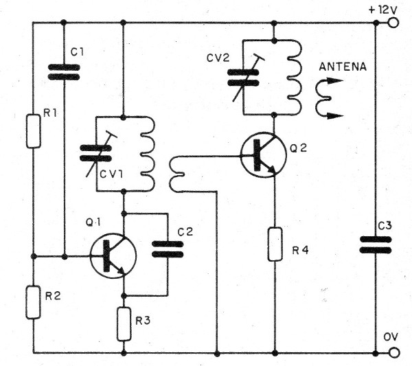 Figura 3 - Transmisor de dos etapas
