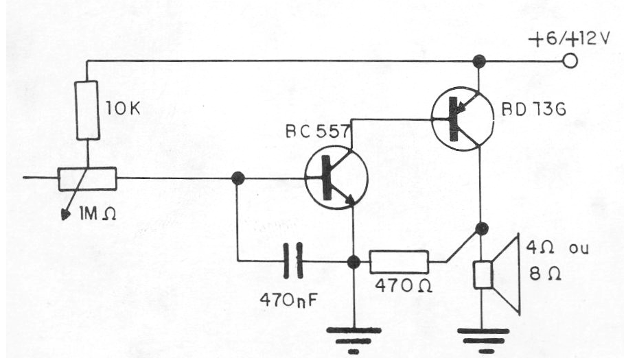 Intestinos Obligar George Eliot Oscilador de dos transistores (CIR10220S)