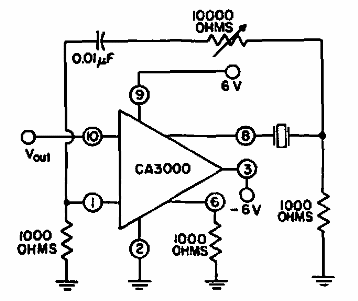 Oscilador de 1 a 10 MHz 
