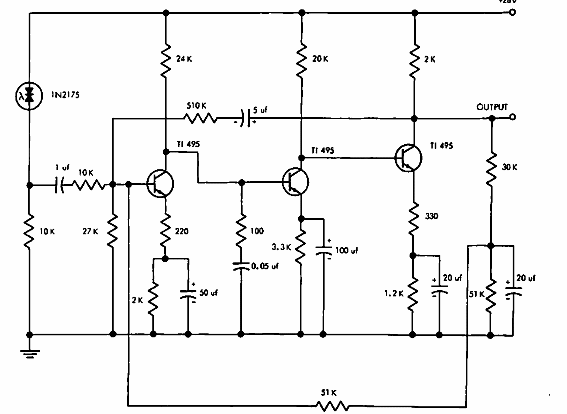 Amplificador de fotodiodos 
