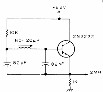 Oscilador de 2 MHz 
