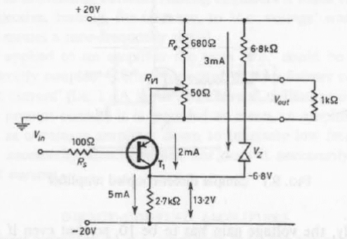 Amplificador DC simple 
