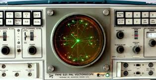 Figura 2 - Vetorscope Tectronix 521A de 1967.
