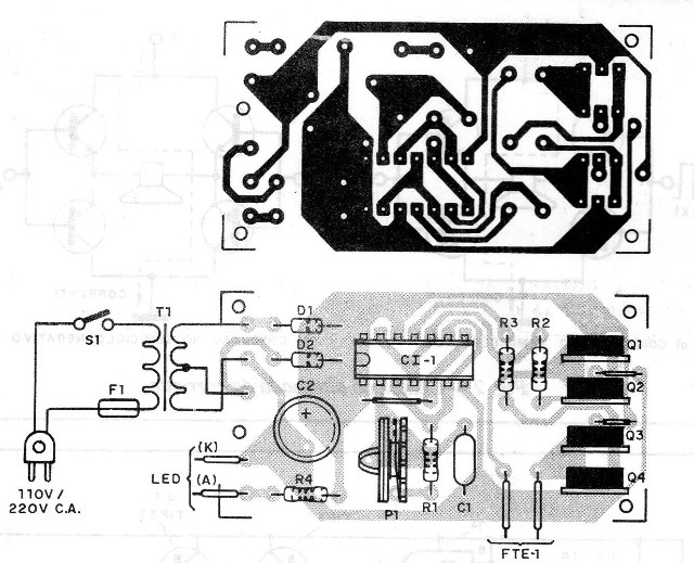 Figura 4 - Placa para el montaje
