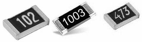 Figura 2 - Modo de grabación de valores en capacitores SMD (y otros componentes también)
Figura 2 - Modo de grabación de valores en capacitores SMD (y otros componentes también)