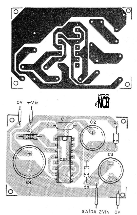Figura 2 - Placa para el montaje
Figura 2 - Placa para el montaje