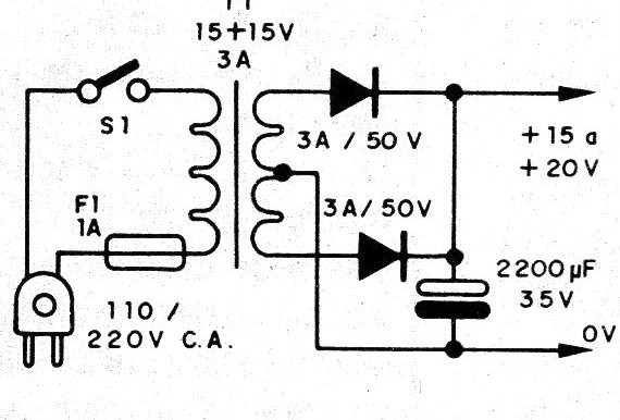 Figura 5 - Fuente para el circuito
Figura 5 - Fuente para el circuito