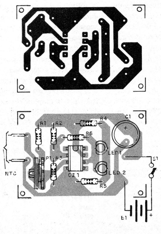 Figura 2 - Placa para el montaje
Figura 2 - Placa para el montaje