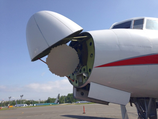 Figura 1 - Radar meteorológico
