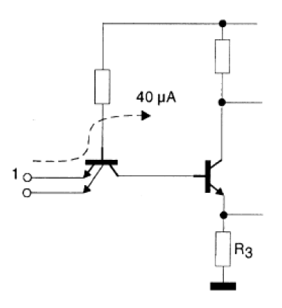 Figura 68 – Corriente de entrada en el nivel alto (5 V). 
