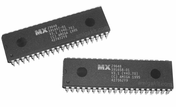 Figura 137 – Chips de memoria ROM común
