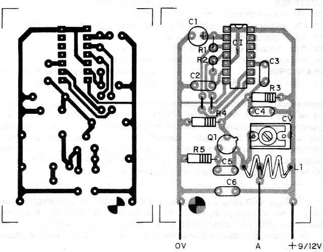 Figura 2 - Placa para el montaje
Figura 2 - Placa para el montaje