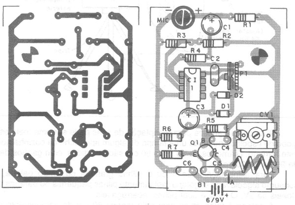Figura 2 - Placa para el montaje
Figura 2 - Placa para el montaje