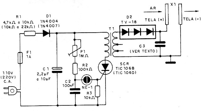 Figura 3 - Diagrama de filtro
