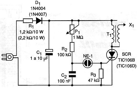 Figura 2 – Diagrama del ozonizador
