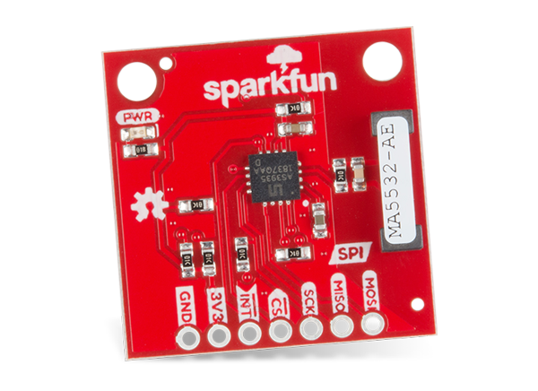 Figura 2 - La tarjeta Sparkfun
Figura 2 - La tarjeta Sparkfun