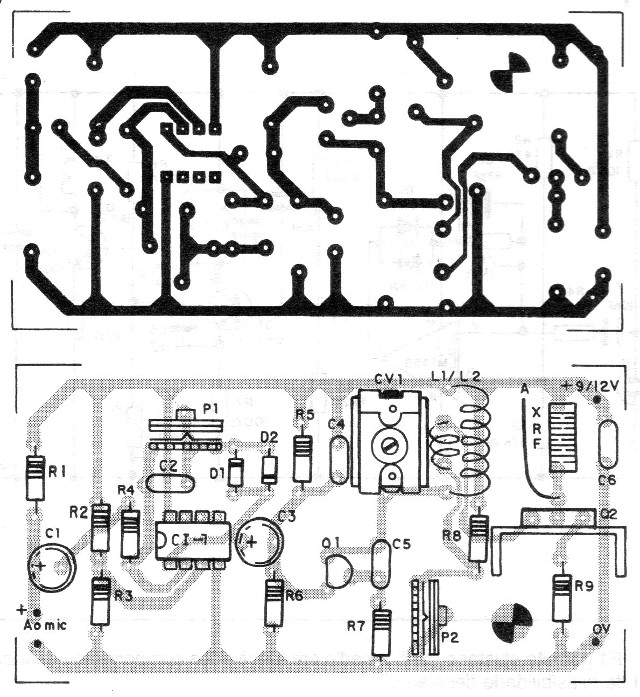 Figura 2 - Placa para el montaje
Figura 2 - Placa para el montaje