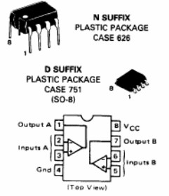 Figura 19 - Amplificadores LM193, 293 y 393 más LM2903
