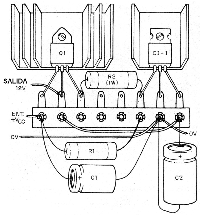 Figura 10 - Montaje en puente de terminales
