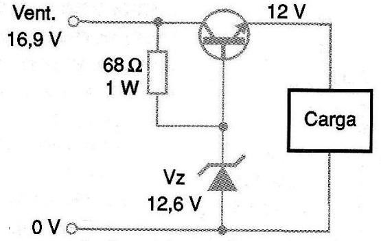     Figura 9 - Regulador con transistor
