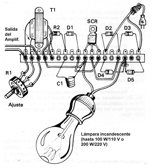 Figura 5 - Montaje en puente de terminales
Figura 5 - Montaje en puente de terminales