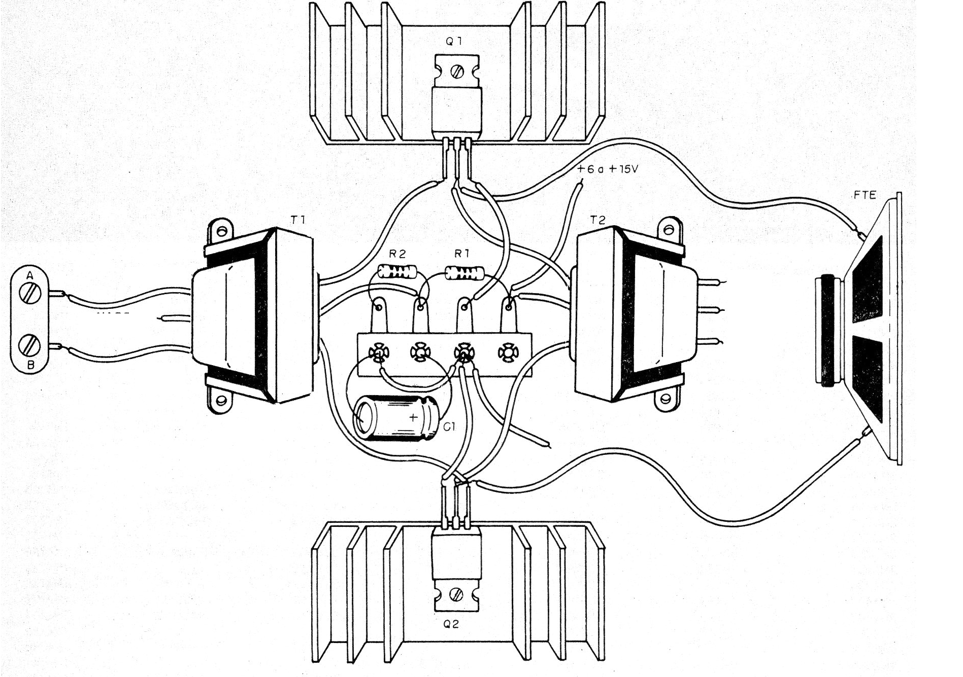  Figura 3 - Montaje en puente de terminales
