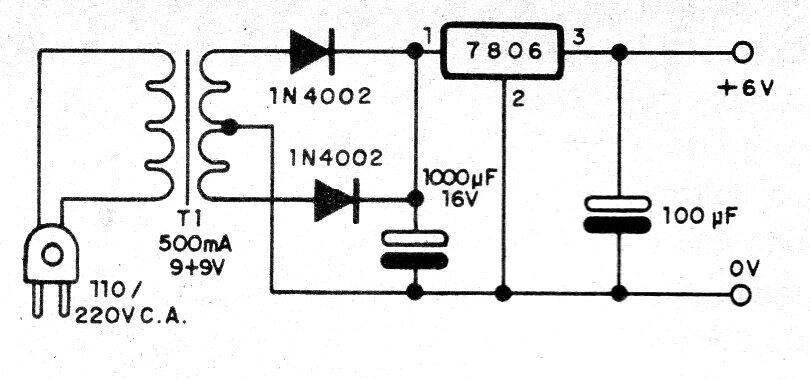 Figura 3 - Fuente para el circuito
Figura 3 - Fuente para el circuito