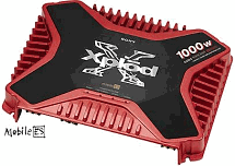    1Channel MOSFET Power Amplifier, 1200Watts Max Power, (300watts X 1 en 4OHMS), a 0.04% Total Harmonic Distortion. 600watts X 1 into 2 OHMS, a 0.01% Total Harmonic Distortion 