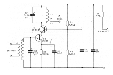 Figura 1 - Diagrama completo del booster
