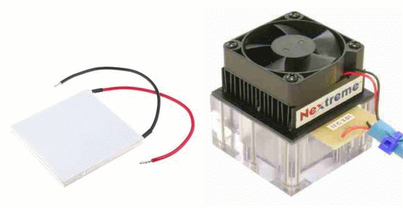 Figura 6 – Disipador de estado sólido combinado con ventilador
