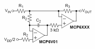 Figura 2 - Circuito típico de aplicación.
