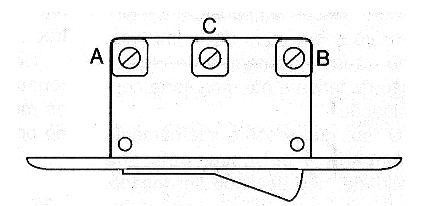 Figura 3 - Una llave tripolar.
Figura 3 - Una llave tripolar.