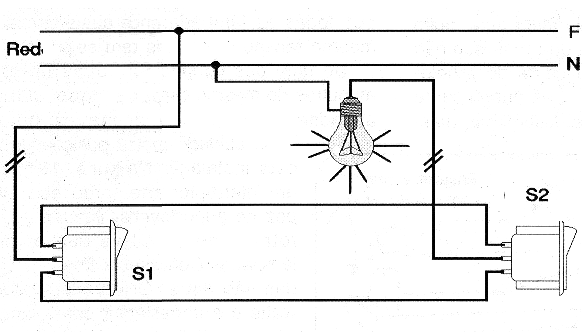 Figura 4 - Circuito del sistema de dos vías.
