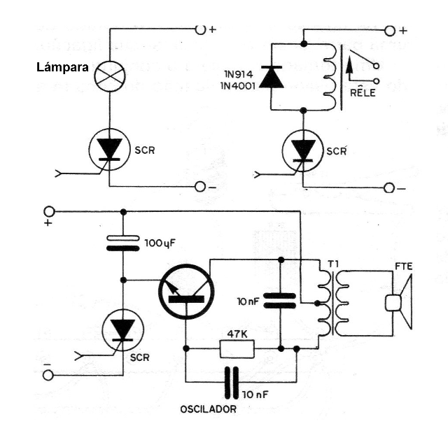 Figura 4 - Alimentación de circuitos externos
