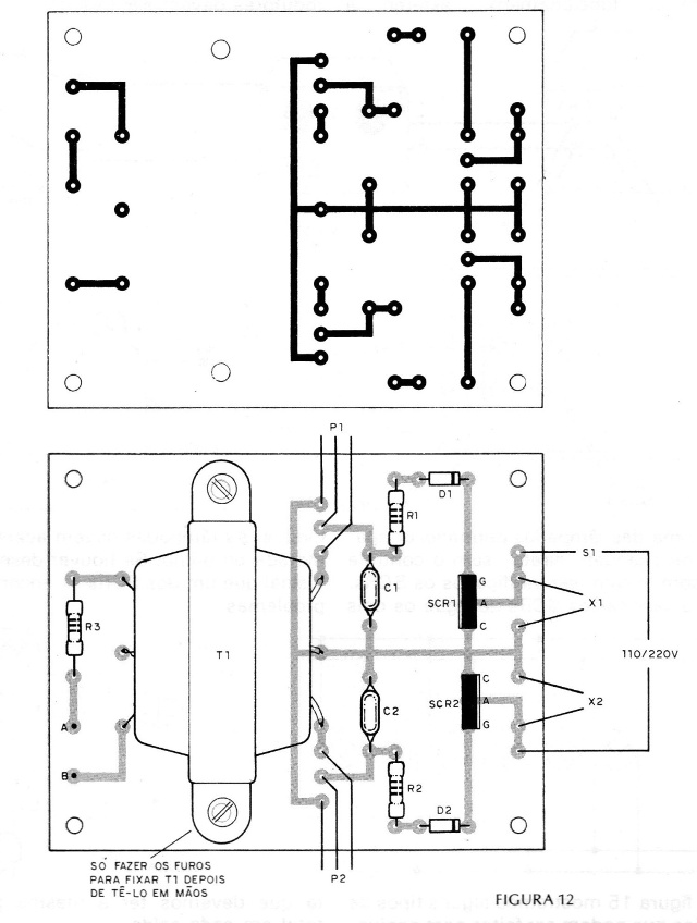 Figura 12 - Placa para el montaje
