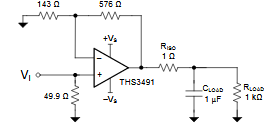 Excitación de cargas capacitivas
