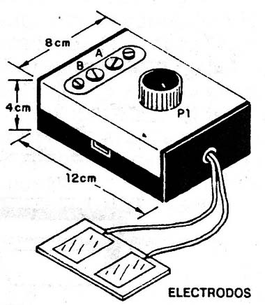 Sugerencia de monage del sistema en caja plástica o de aluminio.
